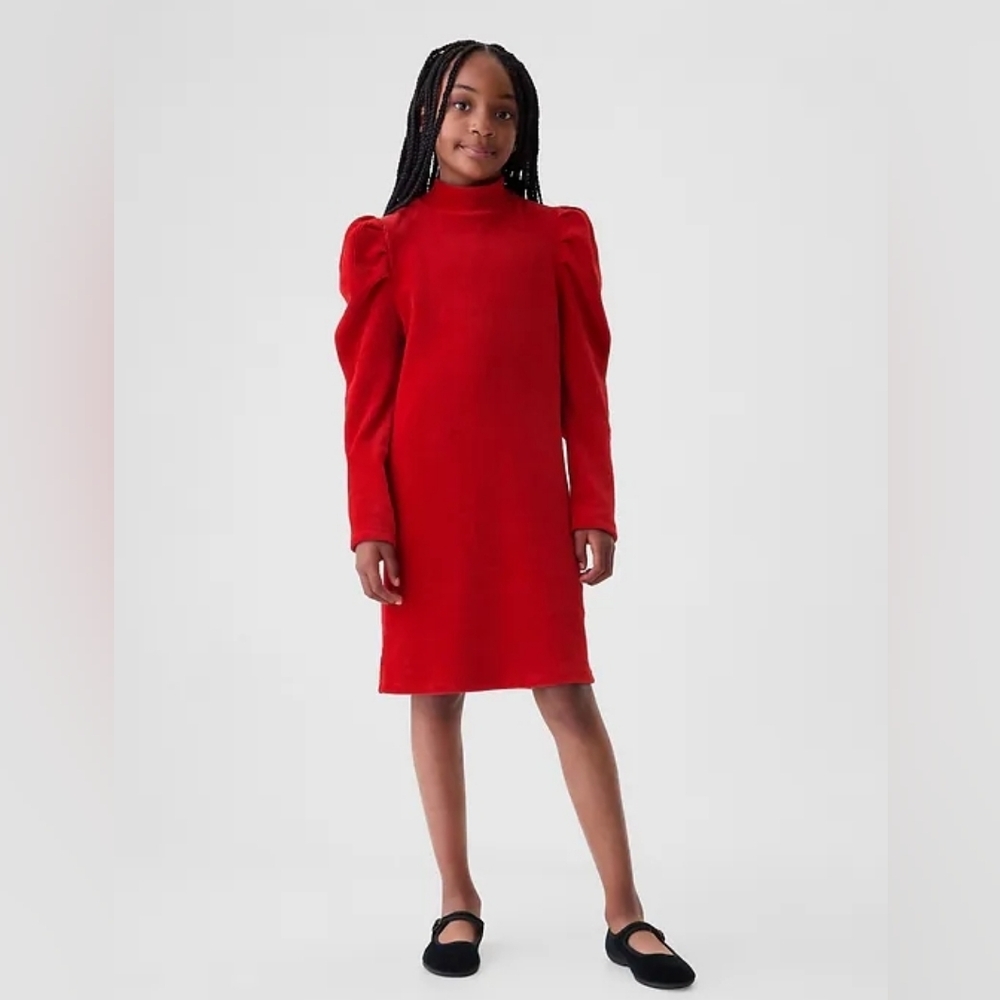 GAP-Girls Puff Sleeve Corduroy Dress